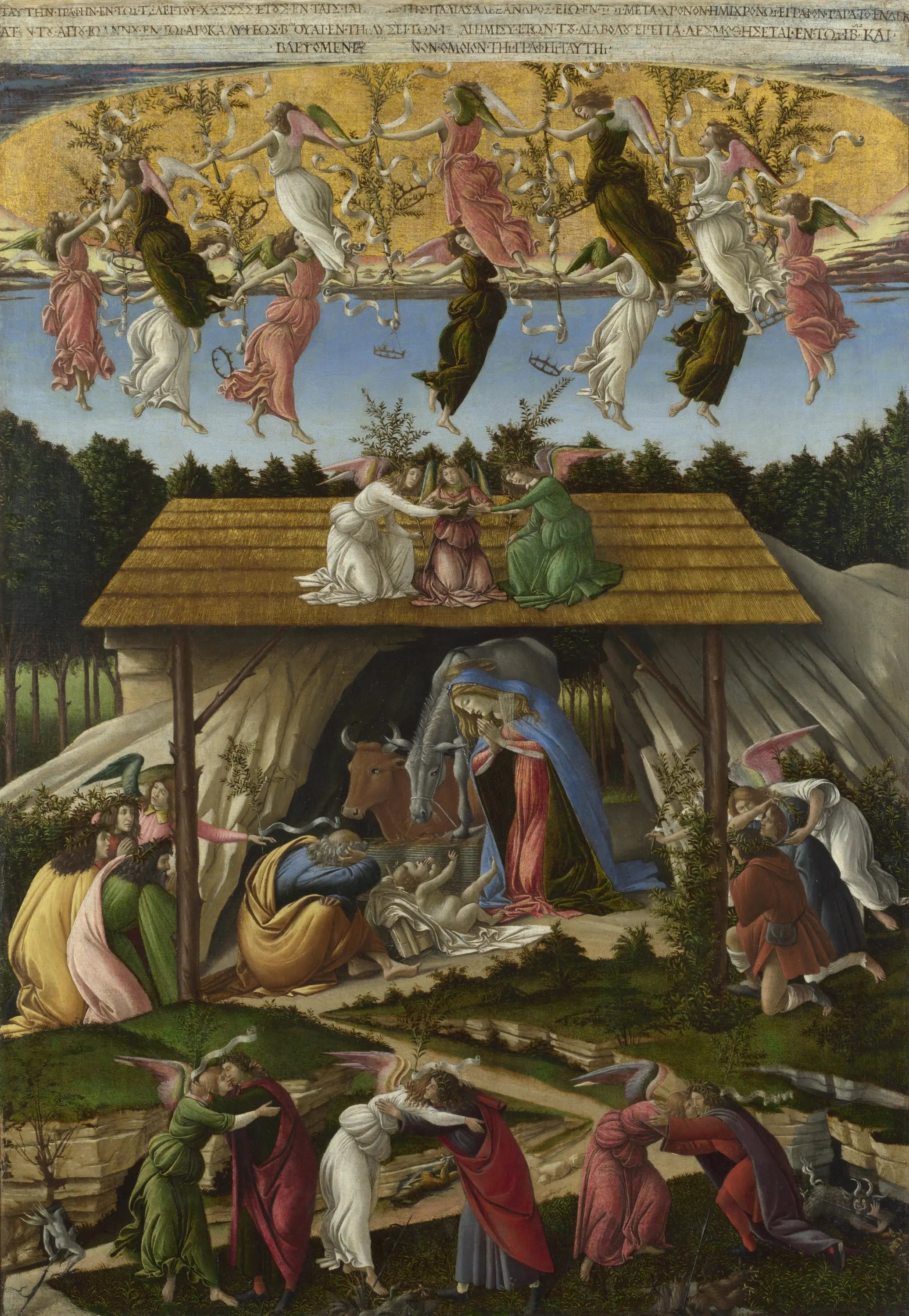 La Nativité mystique - Sandro Botticelli - Alpha Reproduction