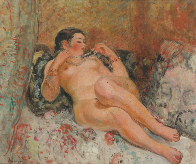 Nu allongé - Henri Lebasque