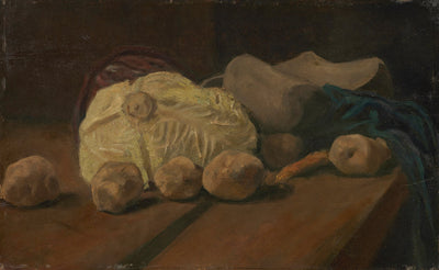 Zátiší s kapustou a dřeváky - Vincent van Gogh