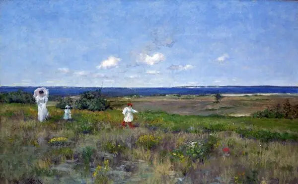 Près de la plage Shinnecock - William Merritt Chase - Alpha Reproduction