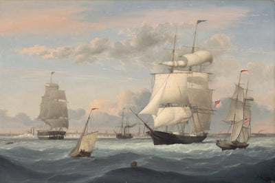 Port de New York - Fitz Henry Lane - Alpha Reproduction