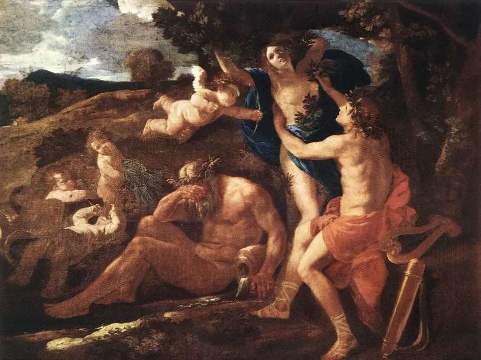 Apollon et Daphné - Nicolas Poussin - Alpha Reproduction