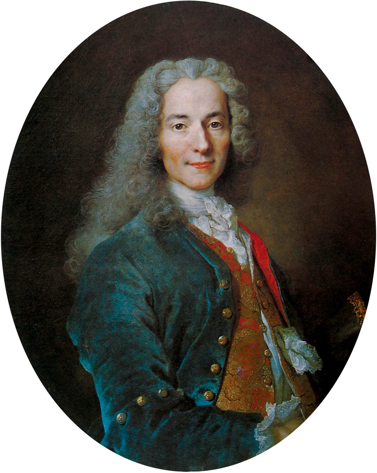 François-Marie Arouet dit Voltaire, écrivain (1694-1778) - Nicolas de Largillière