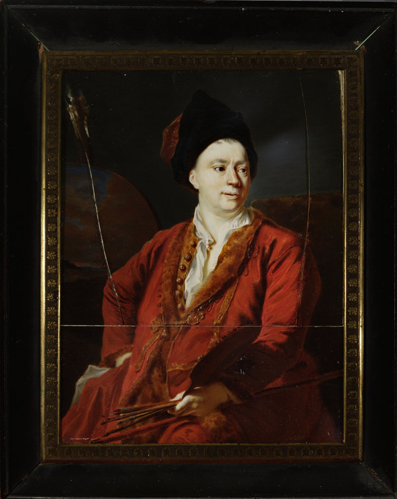 Portrait de Jean-Baptiste Forest (1635–1712), peintre - Nicolas de Largillière