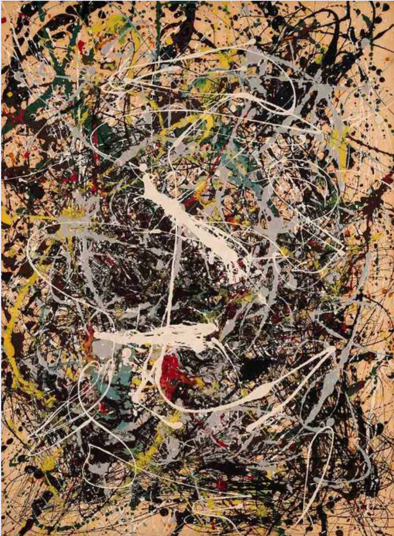 Numéro 30 (Oiseaux de Paradis) - Jackson Pollock