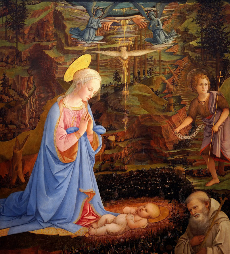 Adorace Camaldoli - Fra Filippo Lippi
