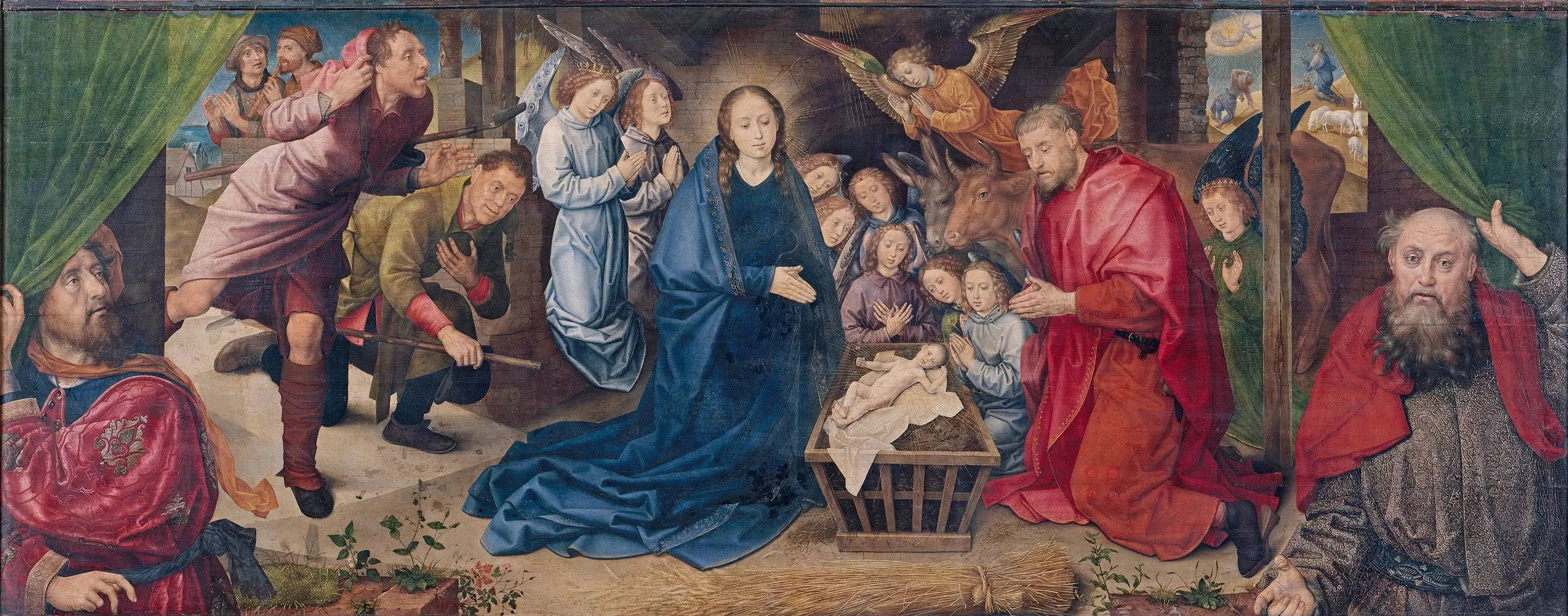Adoration des bergers - Hugo van der Goes - Alpha Reproduction