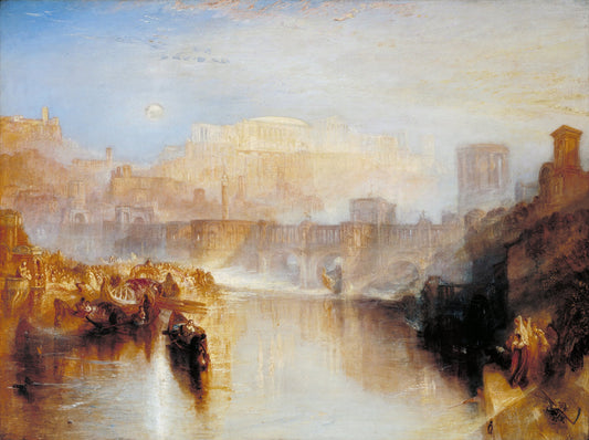 Agrippina přistává s popelem Germanika - J. M. W. Turner