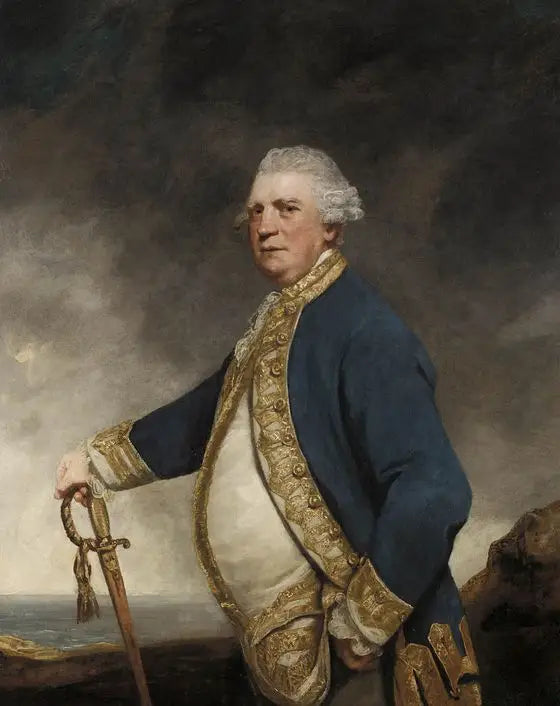 Admirál Augustus Keppel, 1725-86 - Joshua Reynolds