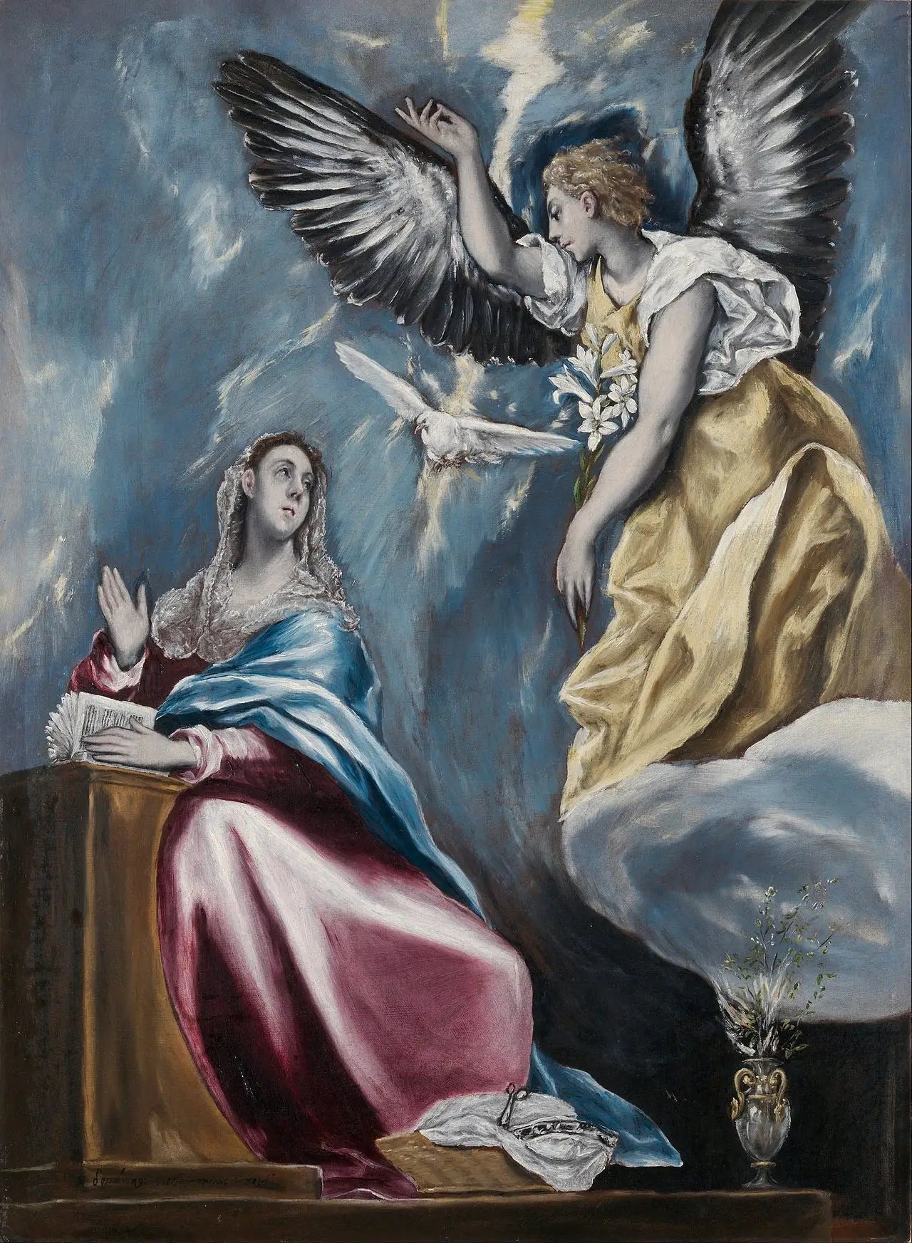 Annonciation - El Greco - Alpha Reproduction