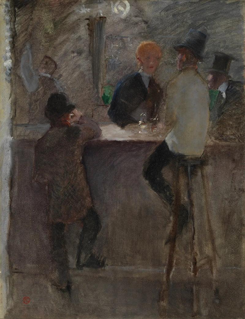 U baru - Henri de Toulouse-Lautrec