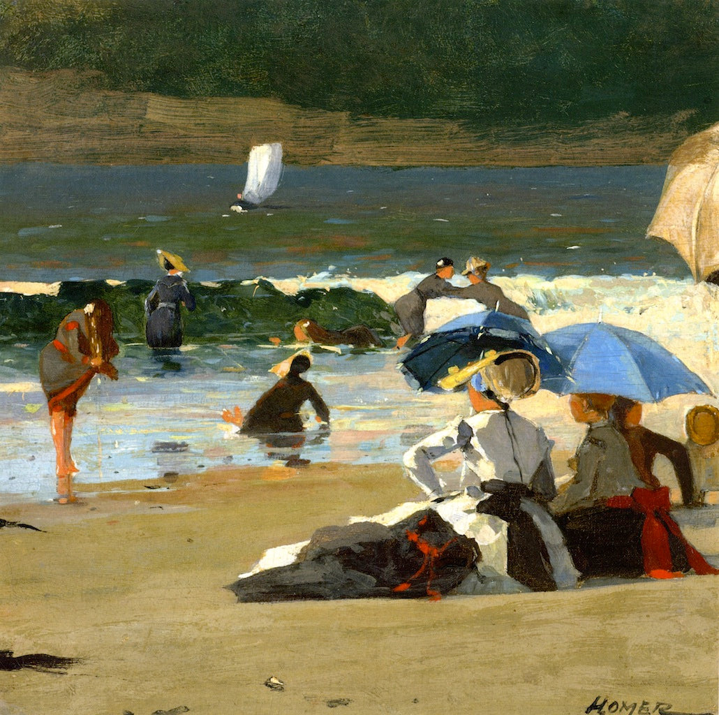 Au bord de la mer - Winslow Homer