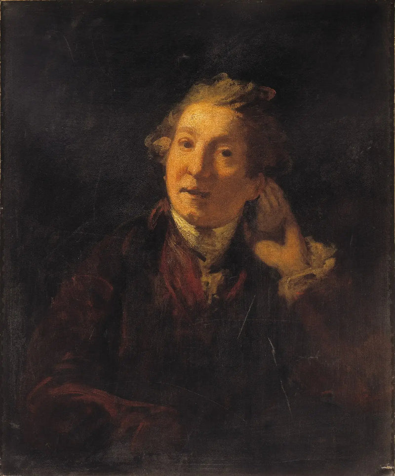 Autoportrait umělce jako hluchý muž - Joshua Reynolds