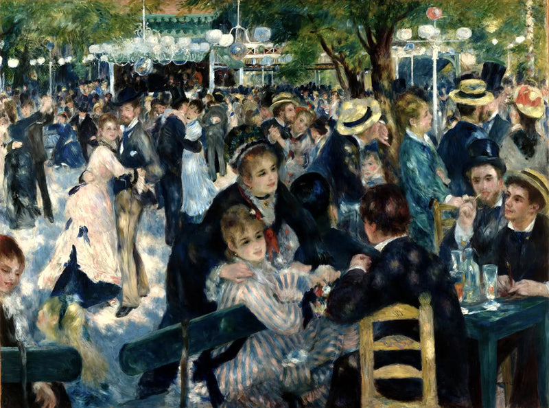 Bal na mlýně Galette - Pierre-Auguste Renoir