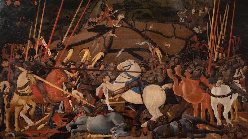 Bernardino della Ciarda zaskočený - Paolo Uccello