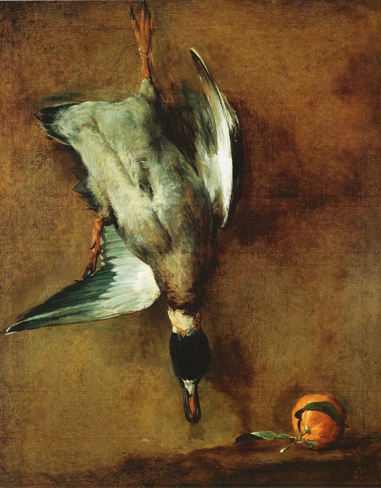 Canard colvert à la bigarade - Jean Siméon Chardin - Alpha Reproduction