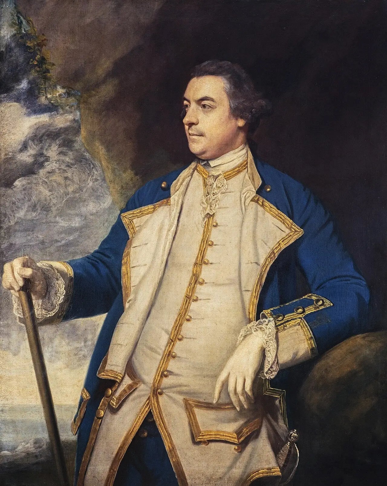 Capitaine Adam Duncan plus tard amiral Duncan et 1er vicomte de Camperdown 1731 - 1804 - Joshua Reynolds - Alpha