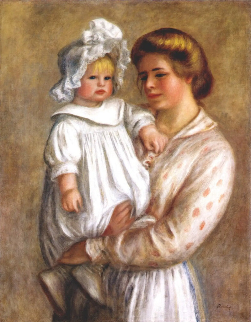Claude a Renée - Pierre-Auguste Renoir