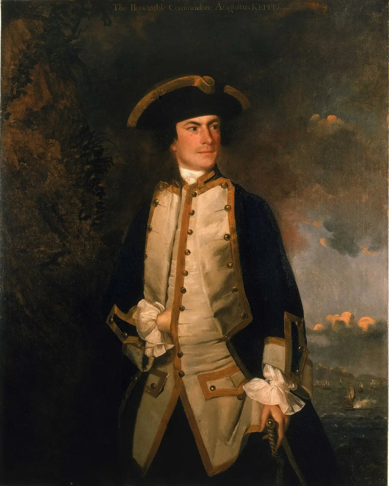 Commodore čestný Augustus Keppel - Joshua Reynolds