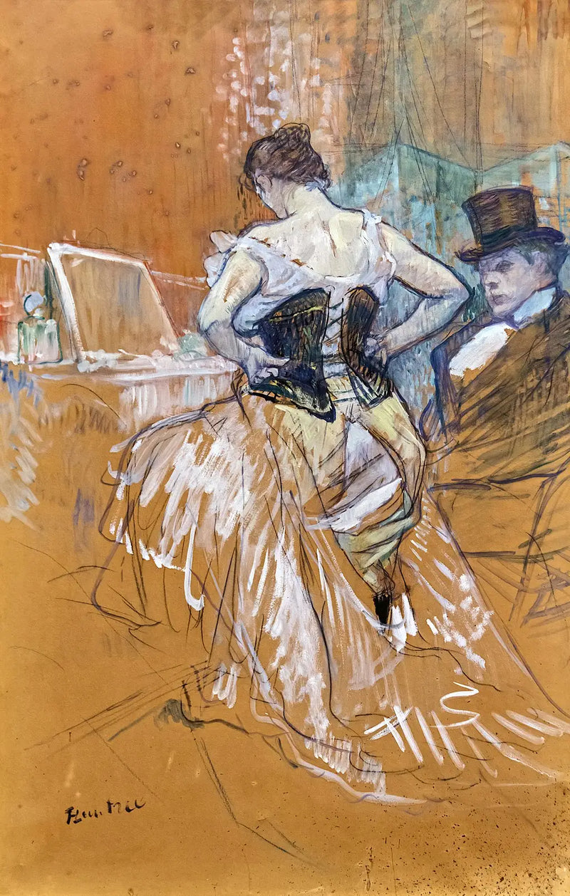 Dobytí průchodu - Henri de Toulouse-Lautrec