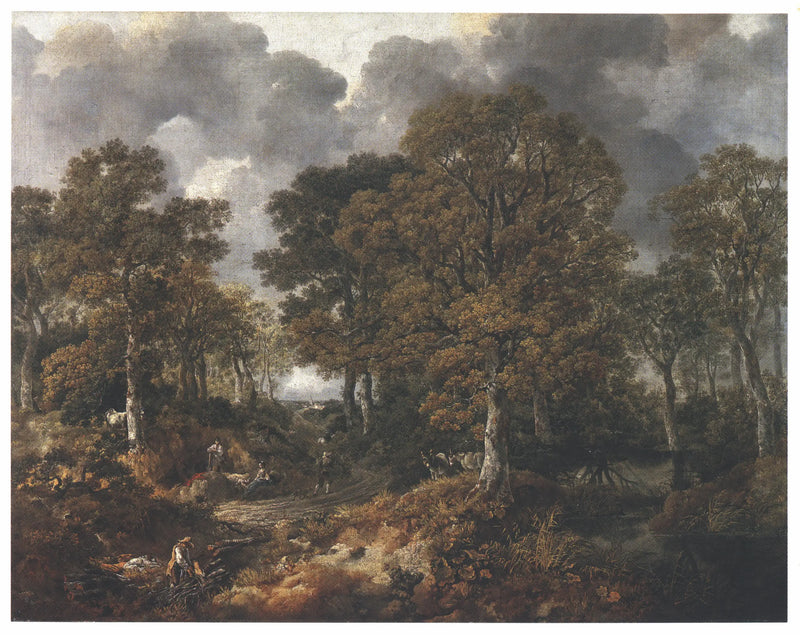 Cornard Wood, nedaleko Sudbury, Suffolk - Thomas Gainsborough