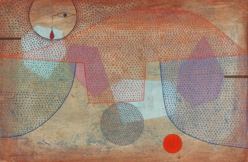 Západ slunce - Paul Klee