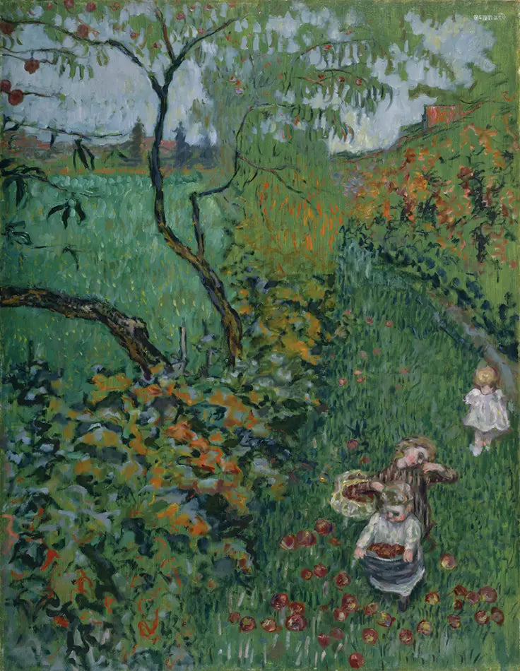 Sběr jablek - Pierre Bonnard