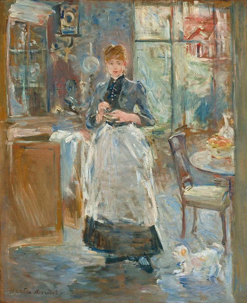 V jídelně - Berthe Morisot