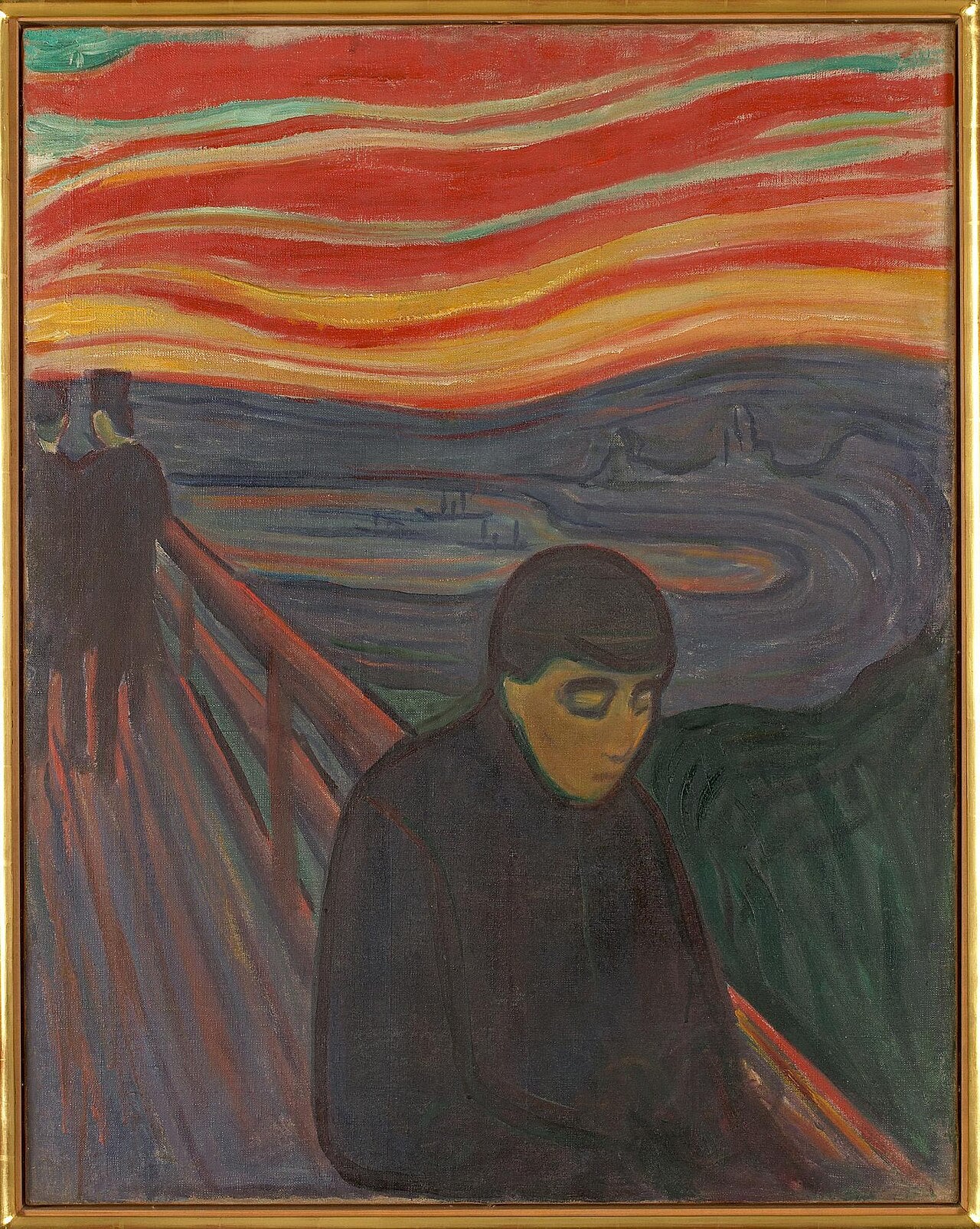 Beznaděj - Edvard Munch