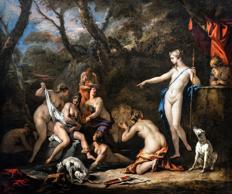 Diane a Kalisto - Sebastiano Ricci