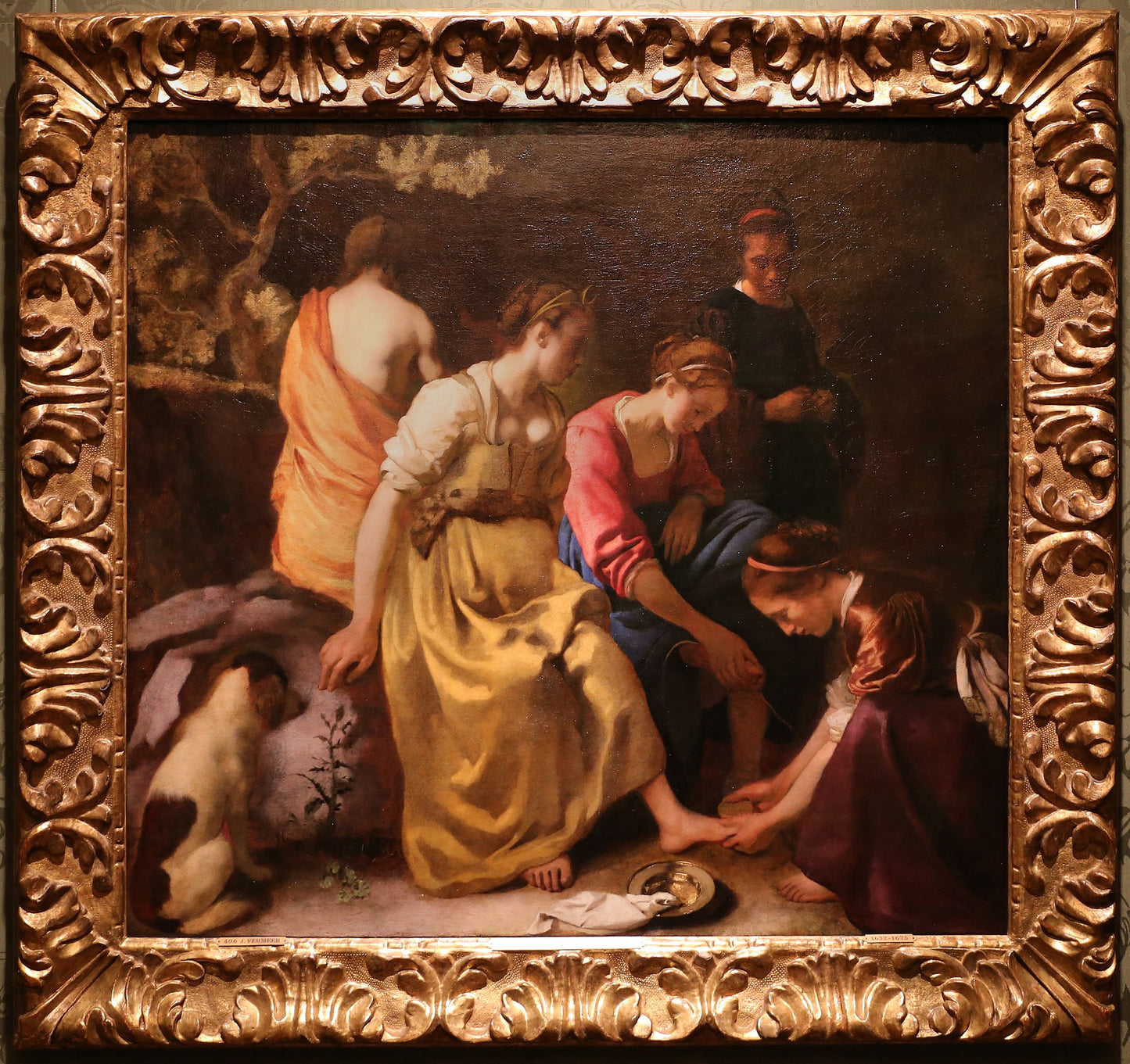 Diane a její družky - Johannes Vermeer