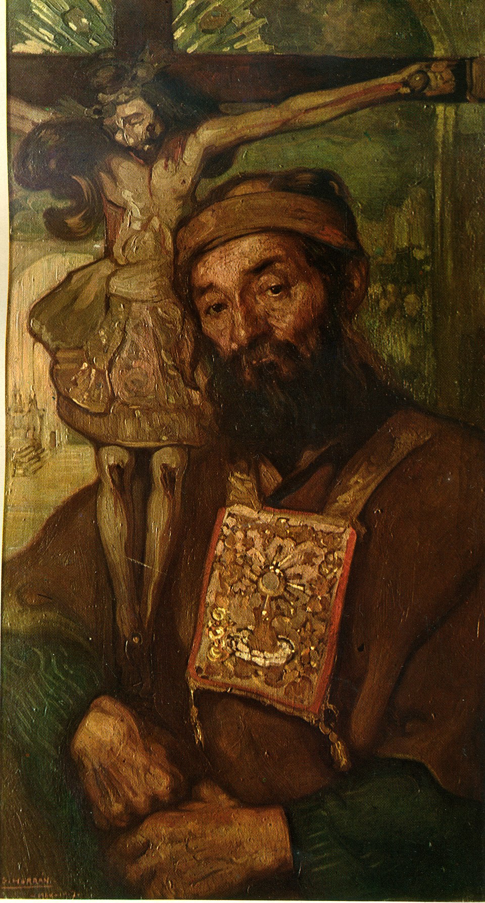 El cofrade de San Miguel - Saturnino Herrán Guinchard