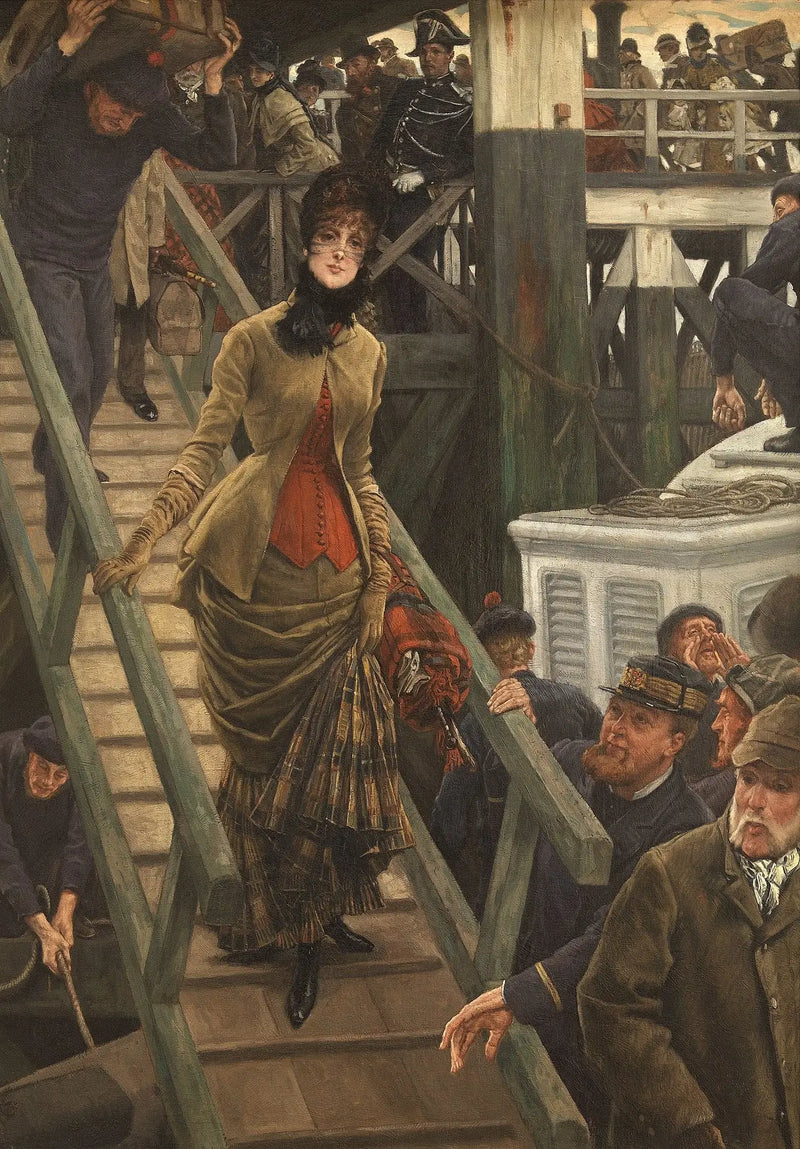 Nástup v Calais - James Tissot