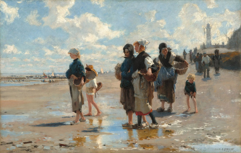 Na cestě na ryby - John Singer Sargent