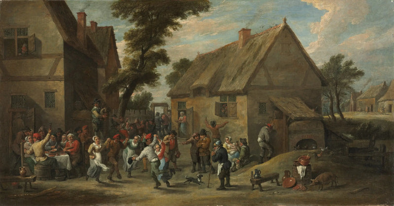 Vesnická slavnost - David Teniers mladší
