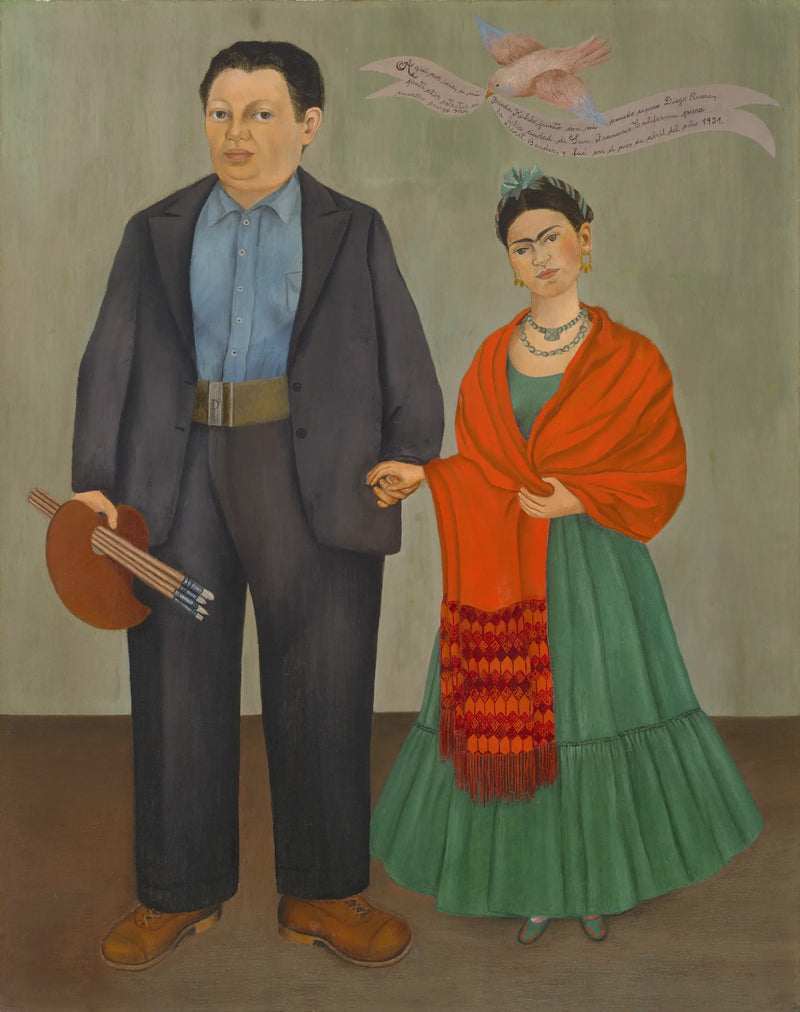 Frida a Diego Rivera - Frida Kahlo