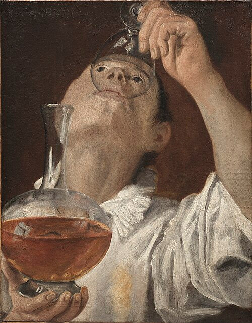 Chlapec pije - Annibale Carracci