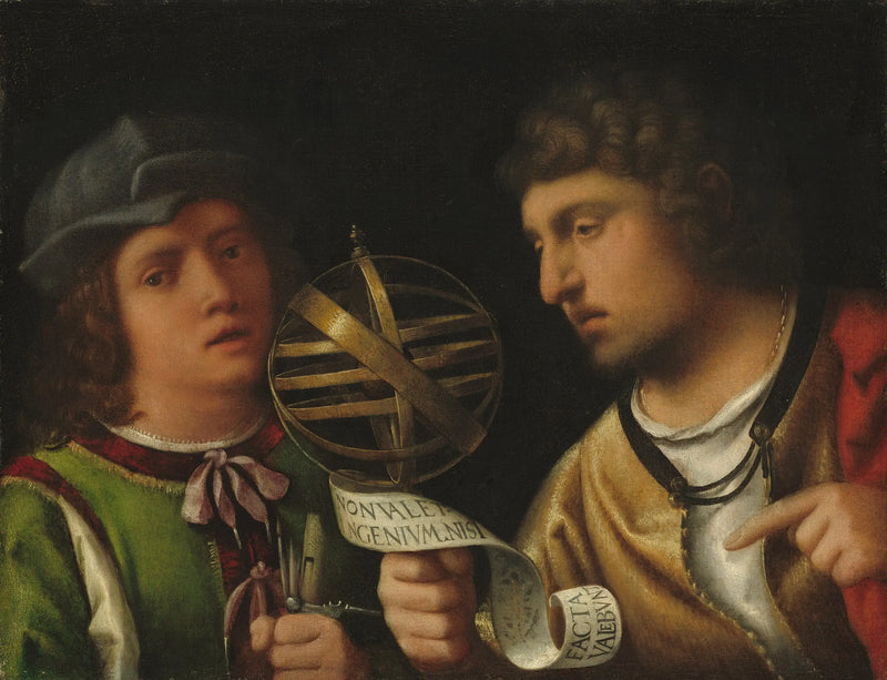 Giovanni Borgherini a jeho poručník - Giorgione
