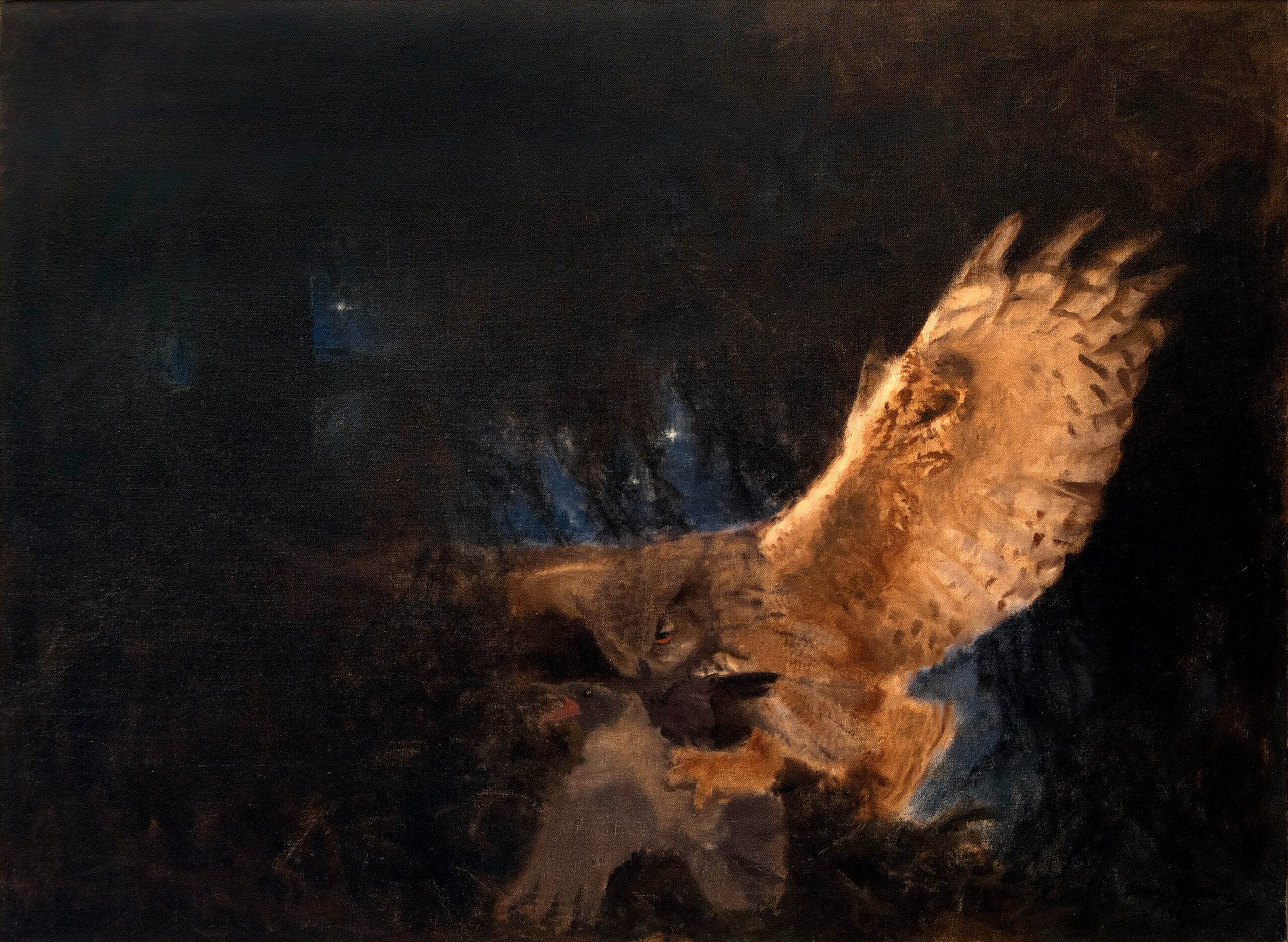 Grand-duc - Bruno Liljefors