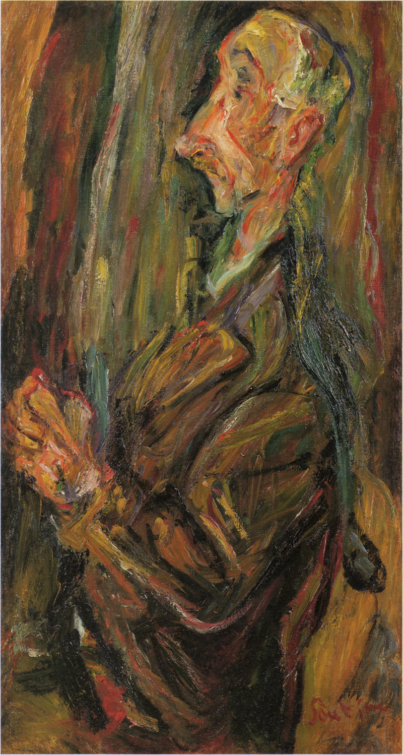 Muž v modlitbě - Chaim Soutine