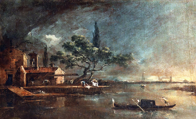 Ostrov Ancona - Francesco Guardi