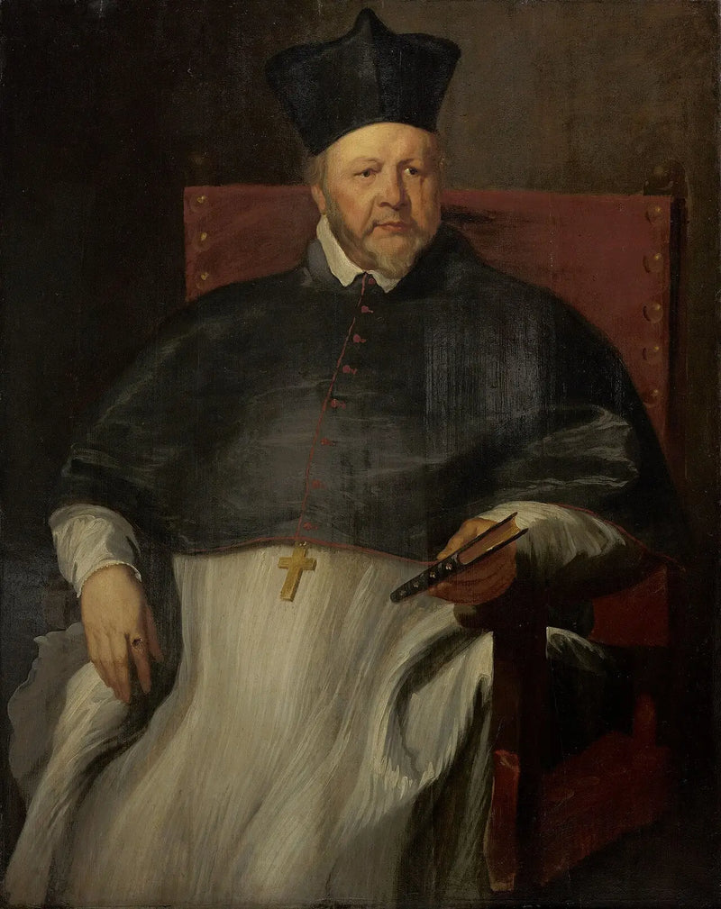 Joannes Malderus, biskup v Antverpách - Antoine van Dyck