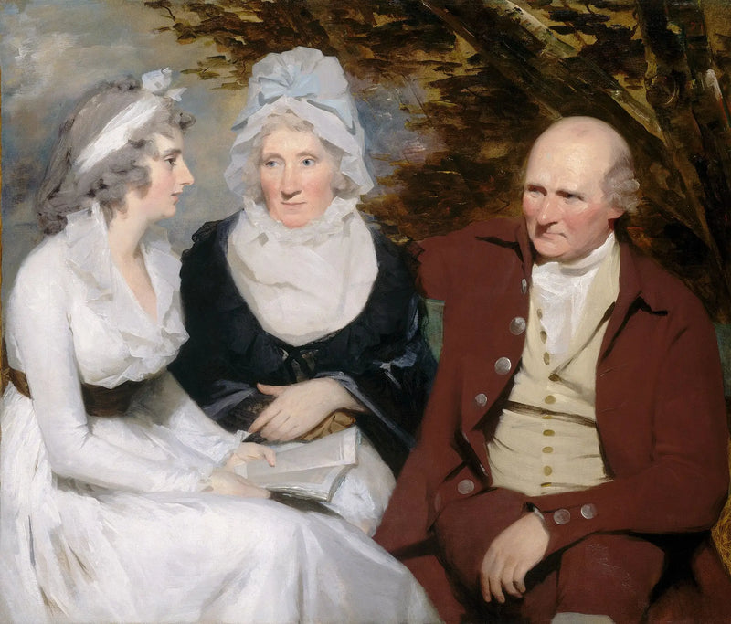 John Johnstone, Betty Johnstone a Mlle Wedderburn - Henry Raeburn