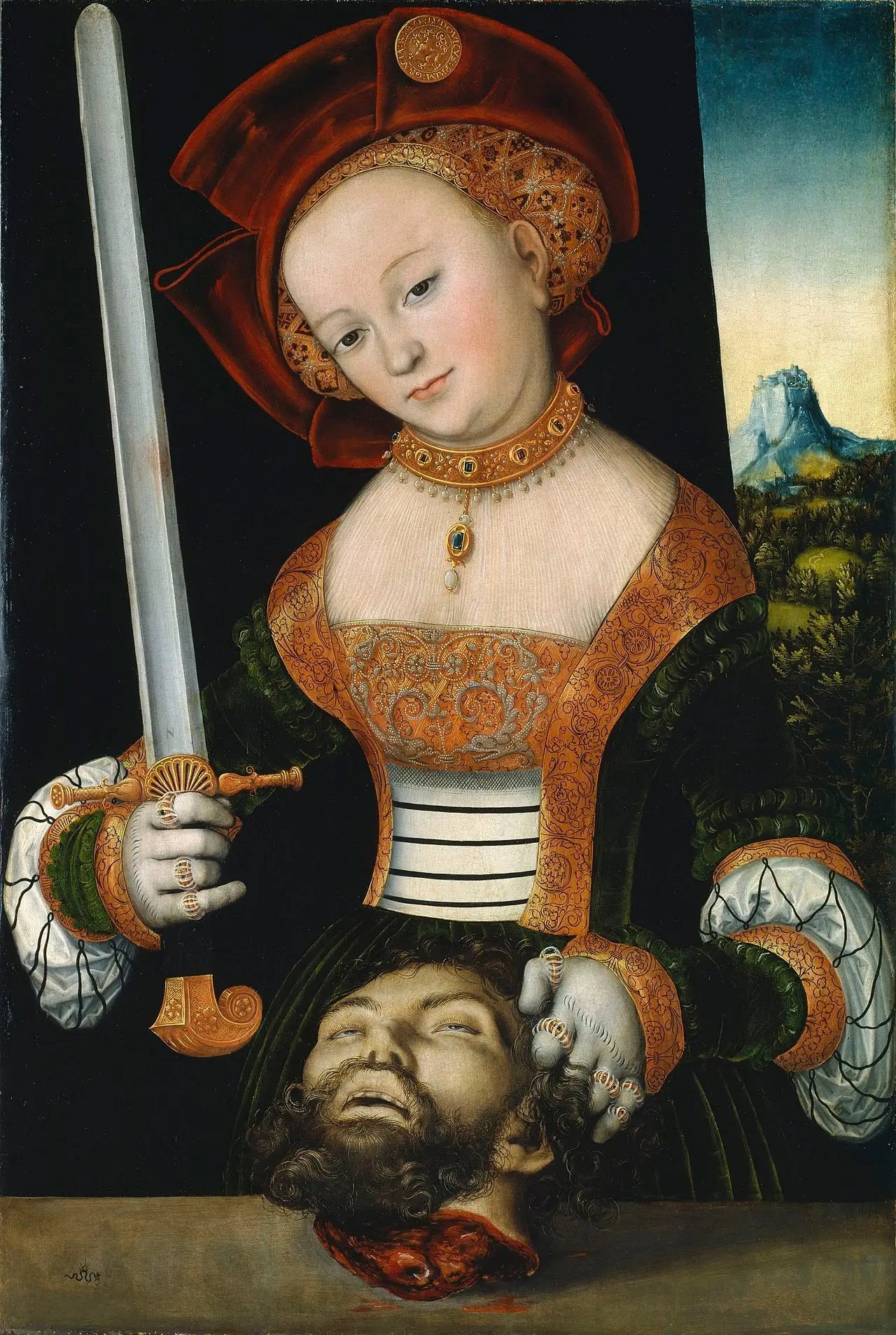 Judith avec la tête d’Holopherne - Lucas Cranach the Elder - Alpha Reproduction
