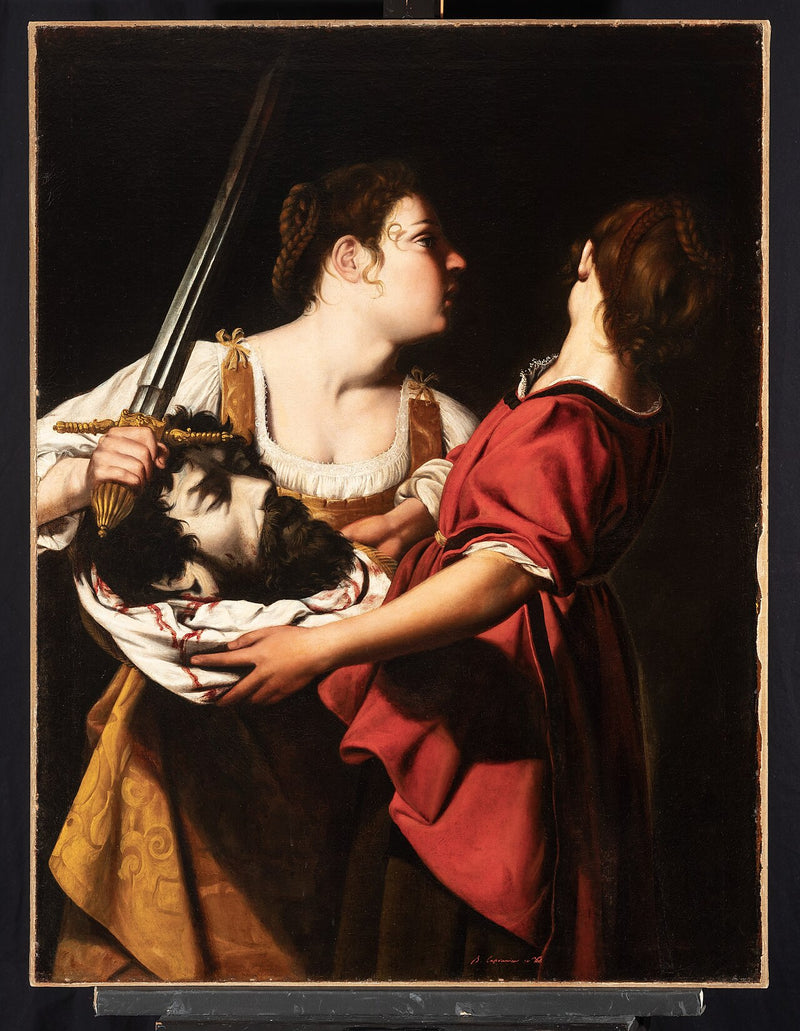 Judith a její služka - Orazio Gentileschi