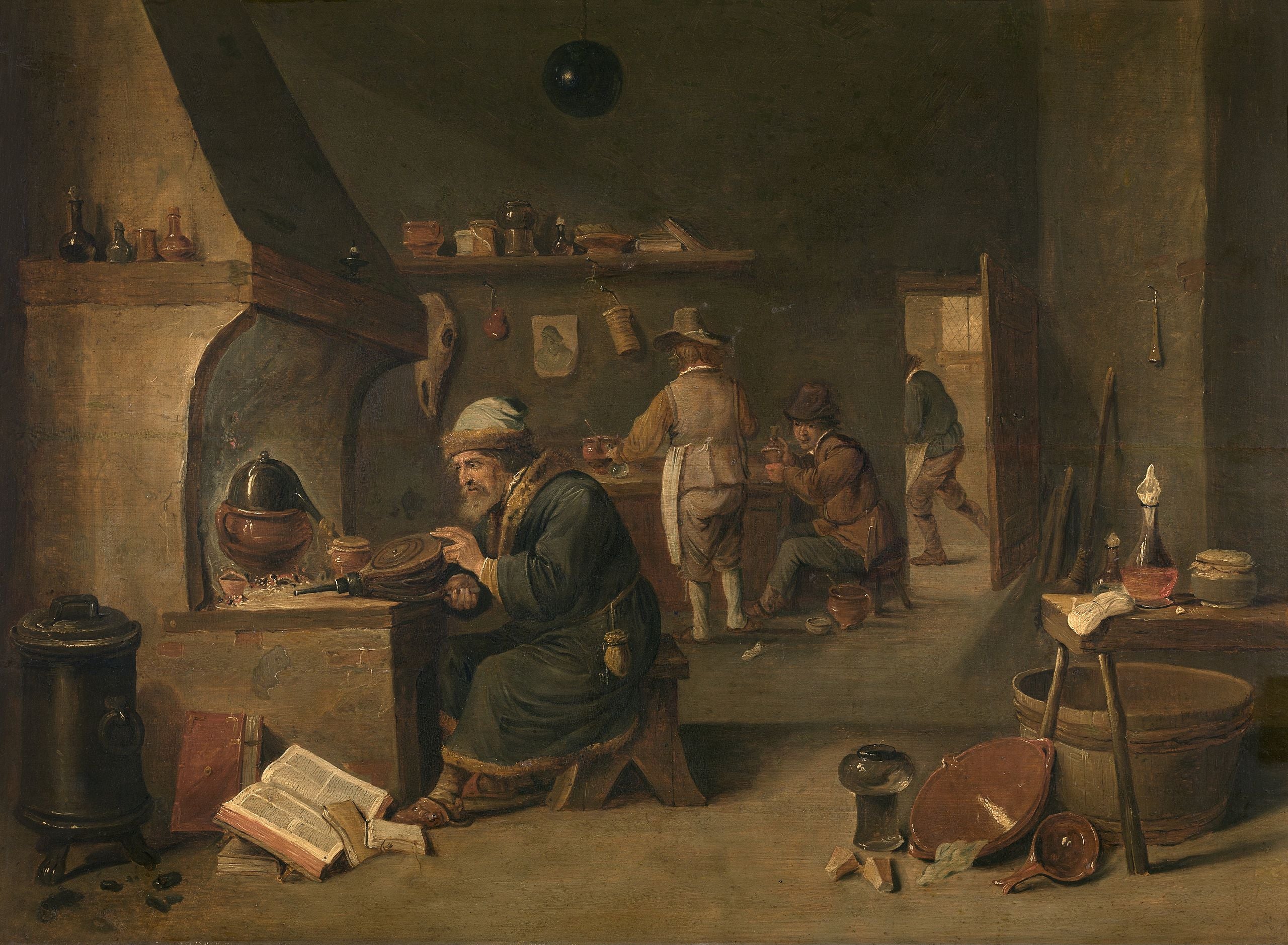 L'Alchimiste - David Teniers le Jeune