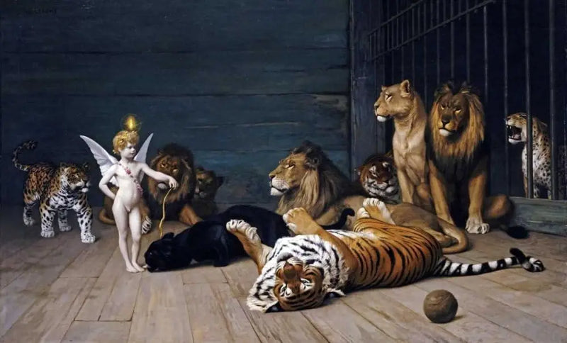 Láska vítězná, Kdo jsi, hlas tvého Mistra - Jean-Léon Gérôme