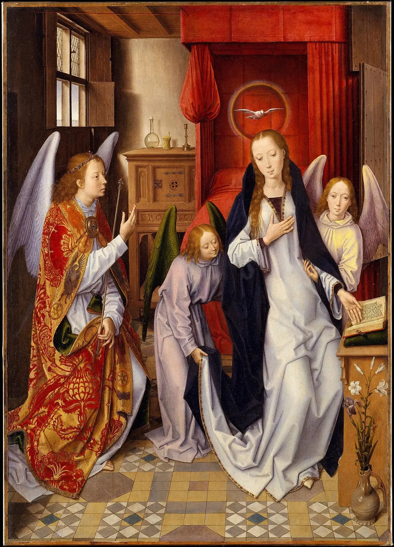 Zvěstování - Hans Memling