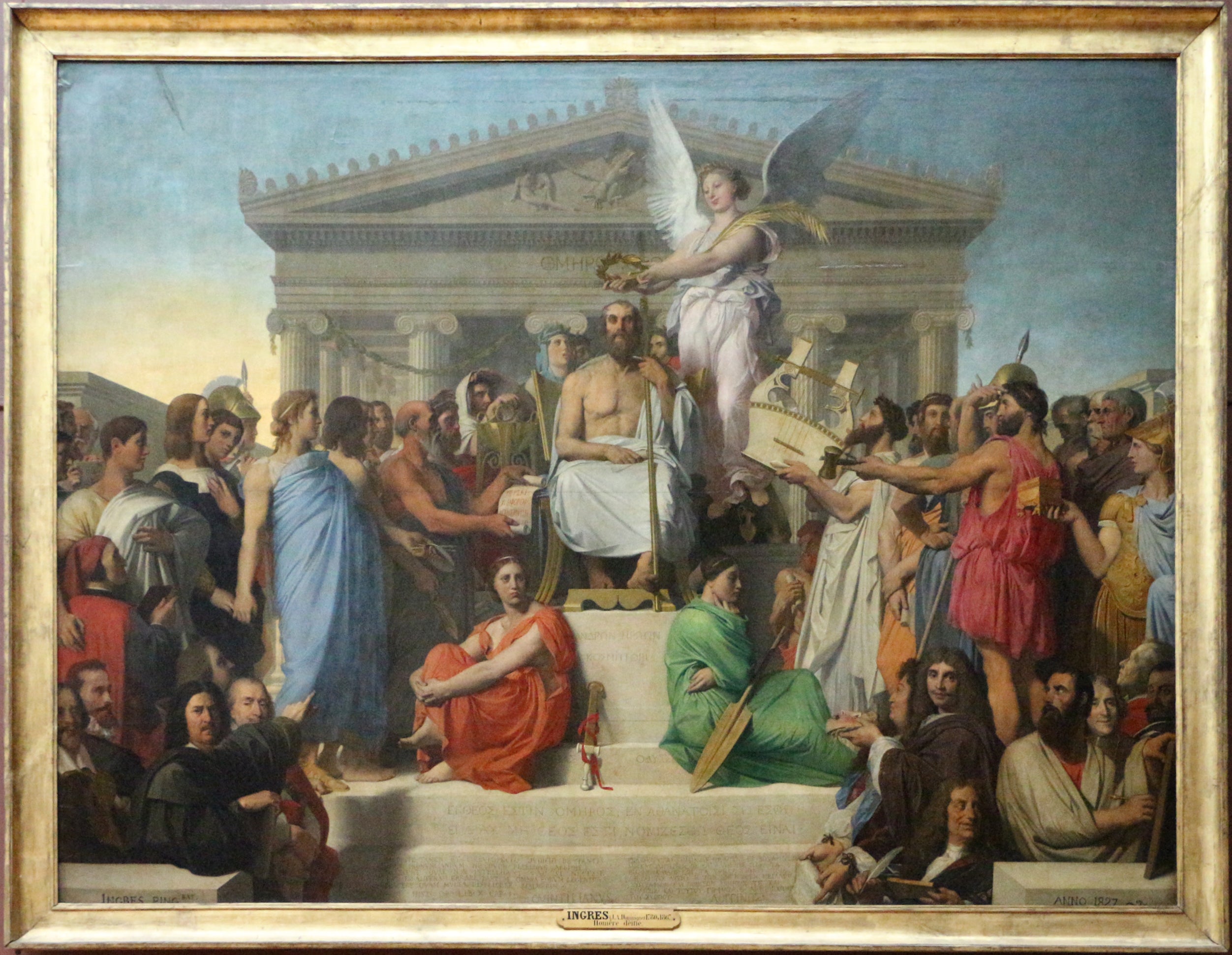 Apoteóza Homéra - Jean-Auguste-Dominique Ingres