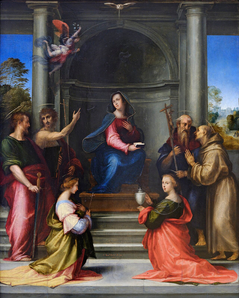 Ztělesnění Krista - Fra Bartolomeo